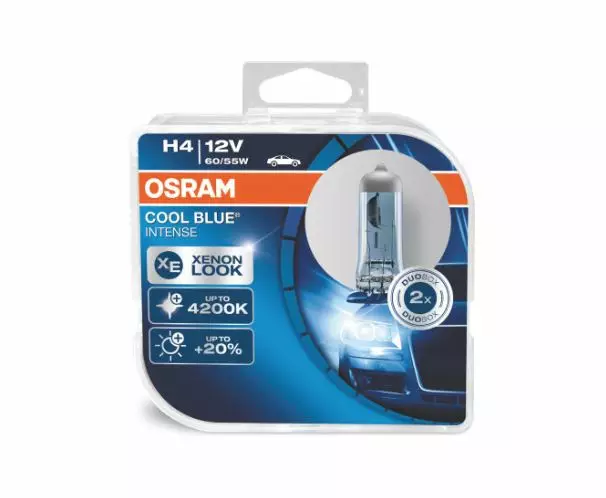 H4 Osram Cool Blue Intense - H4 Halogenlampor - 8020100924 - 1