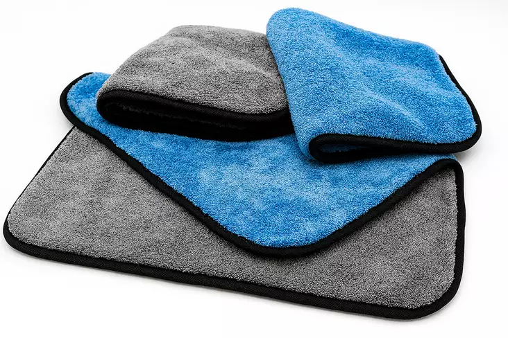 Mikrofiberhandduk WSH 60x40cm 1600GSM - Bilvård tillbehör - 8020111904 - 1