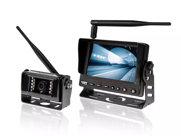 Trådlöst Backkamera Kit med 5" skärm - Trådlösa backkamerasystem - 8020104194 - 2