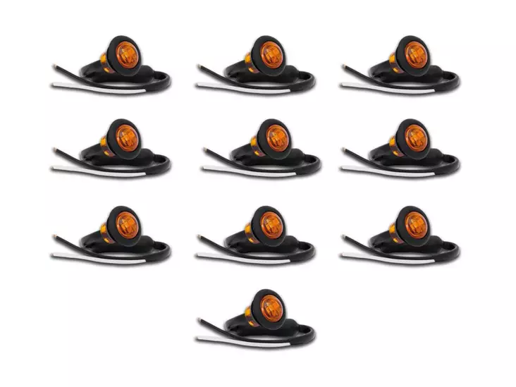 Tillvalspaket till Sidorör | 10st infällda LED-dioder - LED-positionsljus - 7010010044 - 1