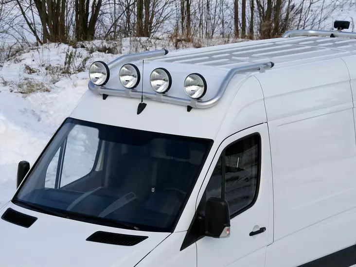 T-RACK främre takbåge Mercedes Sprinter H2 07- - Takbåge till transportbil - 8020120924 - 1