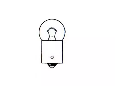 BA15s 5W 24v positionsljus HD, 10kpl - Ba15s lampor - 4060102005 - 1