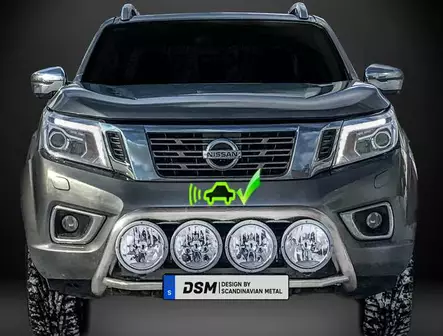 Nissan Navara 2016+ Frontbåge 76mm - Nissan - 7000010065 - 2