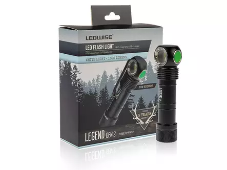 Pannlampa Ledwise Legend 2, white - Pannlampor - 8020104895 - 1