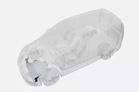 Underkörningsskydd VW Caddy 2021- - Volkswagen - 8020104095 - 1