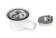 Bottenavlopp för diskho, Typ Ö, 39 / 20 mm - Vaskar - 8020113035 - 1