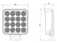 Bullboy 48 LED-arbetsljus - Led-arbetsbelysning - 8020108065 - 3