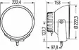Hella Luminator integral xenon-extraljus - Xenon extraljus - 3010120065 - 2