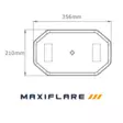 Maxiflare Mini Blixtljusramp Varningsljusramp - Blixtljusramper LED - 4080220475 - 4