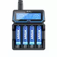 Xtar X4 - Versatile 4-Channel Charger and Power Bank in One - Laddare för 18650 batterier - 8020111715 - 3