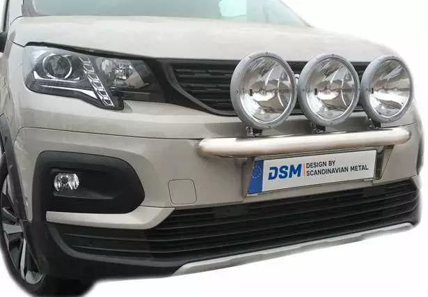 Citroën Berlingo 2019+ DSM Extraljusbåge 60mm - Citroen - 7000010405 - 1