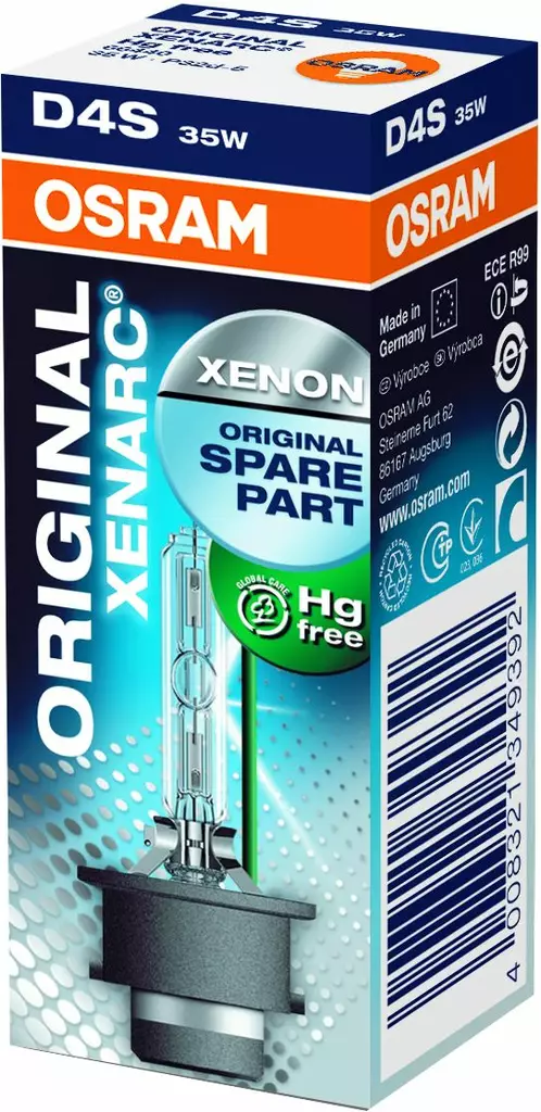 D4S Osram Xenarc Original - D4S och D4R - 1040700425 - 1