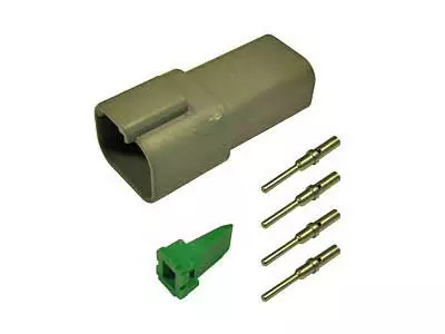 Deutsch DT 4-pin 4-polig kontakt set Hon - Deutsch kontakt - 2040120055 - 1