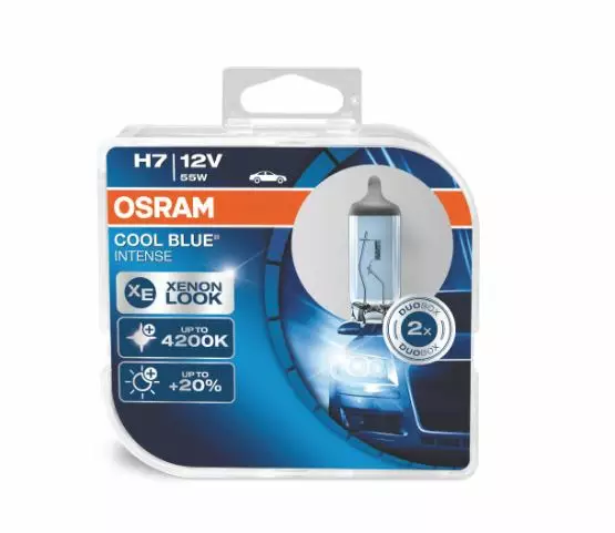 H7 Osram Cool Blue Intense - H7 Halogenlampor - 8020100925 - 1