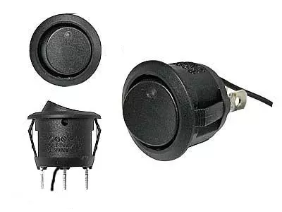 Vippströmbrytare på med LED-indikator - Strömbrytare - 3050120695 - 1