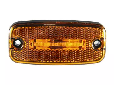 LED positionsljus 2xLED 24V Gul, Talmu - LED-positionsljus - 4040110155 - 1