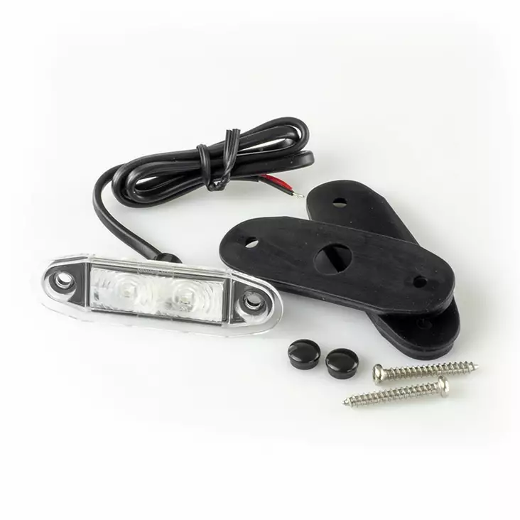 Boreman Avlång LED Vit - LED-positionsljus - 8020100075 - 1
