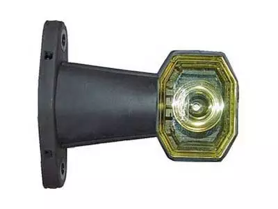 LED-markeringsljus med gummi stjälk, rak, klar/röd - Led-positionsljus med gummiarm - 4040110025 - 1