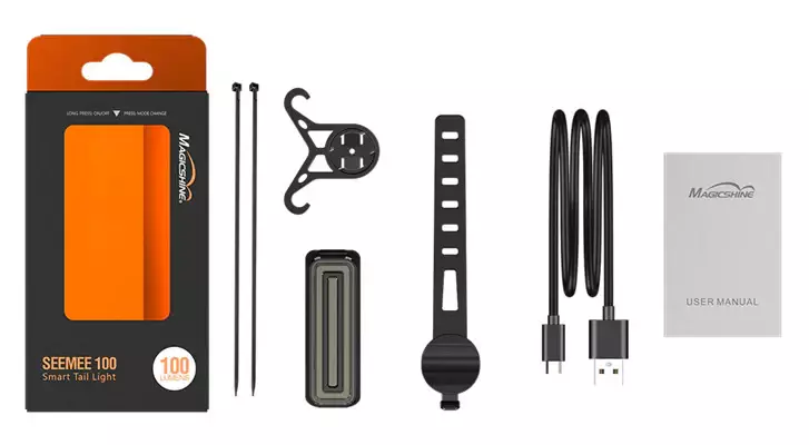 Magicshine SEEMEE 100 V2.0 Smart Baklampa - Cykellampor bak - 8020120115 - 1