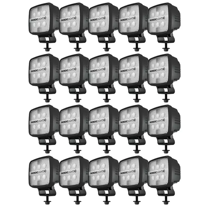 NordicLights arbetsljuspaket, Harvester Basic - Led-arbetsbelysning - 8020107455 - 1