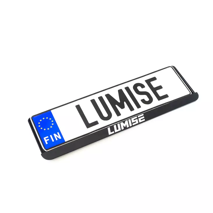 Nummerskylt bakskylt set för EU-skylt - Extraljushållare och fäste - 8020101825 - 1