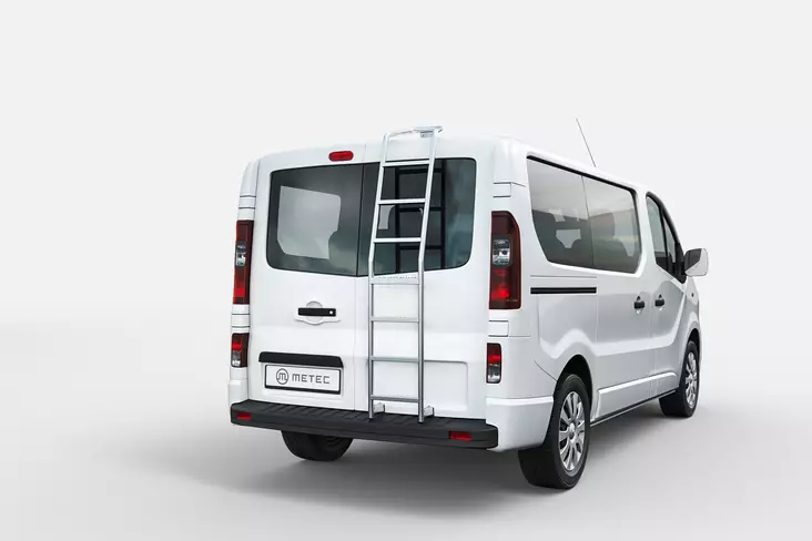 Stege bakdörr, Nissan NV300 2015-2020- - Takkorg och stege till transportbil - 8020102645 - 1