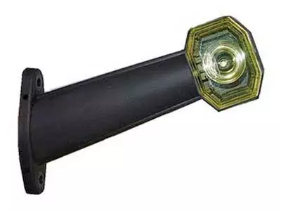 LED markeringsljus gummi stjälk, 20° vinkel - Led-positionsljus med gummiarm - 4040110026 - 1