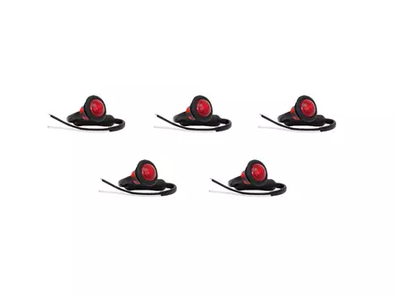 Tillvalspaket till Arb.båge | 5st LED-dioder Röd - LED-positionsljus - 7010010046 - 2