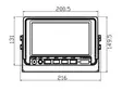 7" HD-Skärm, NSD - Backkamera monitorer - 8020104206 - 2
