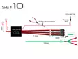 Kabelsats för 3st ljus + 3st DRL, DT 3-kontakt - Kabel - 8020104396 - 1