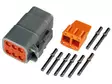Deutsch DTM 6-stift. 0,5 mm2 - Deutsch kontakt - 2040120076 - 2