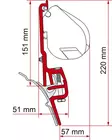 Fiamma markisadapter F45 VW T4 - Tältillbehör - 8020112486 - 1