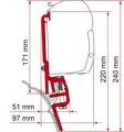Fiamma markisadapter F45 VW T4 - Tältillbehör - 8020112486 - 2