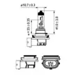 H8 halogen Lampa White Vision - H8, H9, H10, H11, H13, H15 - 4060101076 - 3