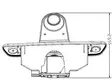 Backkamera med bromsljus Citroen Jumpy, Peugeot Expert, Toyota Proace 2007-2016 - Backkameror - 8020104196 - 3