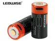Ledwise 16340 Batteri 650mAh (2 st) - RCR123 batterier - 8020108286 - 1