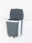 Soptunna Hopfällbar hängande med lock, 8 liter - Köktillbehör - 8020112186 - 1