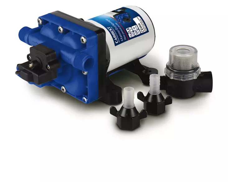 4-kammars tryckvattenpump – 11,3 l/min, 3,8 bar - Vatten- & sanitetstillbehör - 8020112426 - 1