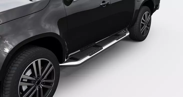 Sidosteg Nissan Navara 2016-2020-, Offroad, Metec - Sidorör till transportbil - 8020102296 - 1