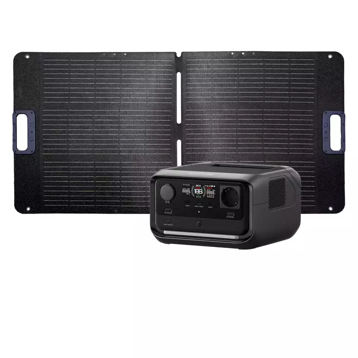 EcoFlow River 3 Plus + Woima 100W - Powerstation - 8020112146 - 1