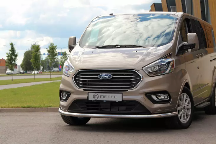 Frontrör, Ford Transit Custom 2018-2020-, Ø60mm, Metec - Frontrör till transportbil - 8020102366 - 1