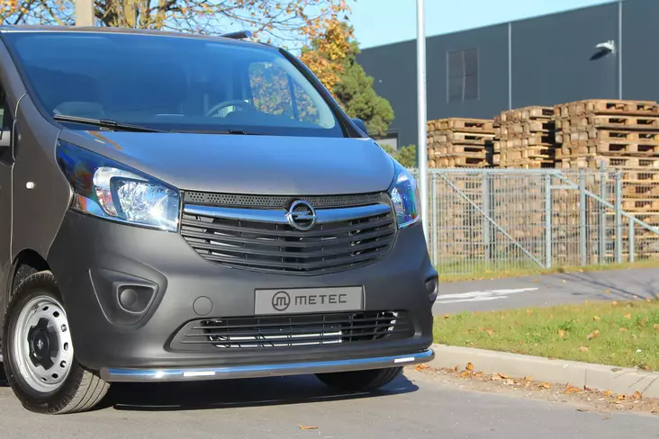 Frontrör (LED), Opel Vivaro 2014-2019, Ø60mm, Metec - Frontrör till transportbil - 8020102476 - 1