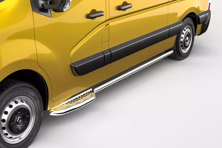 Sidorör med fotsteg Renault Master 2019- - Sidorör till transportbil - 8020102316 - 1