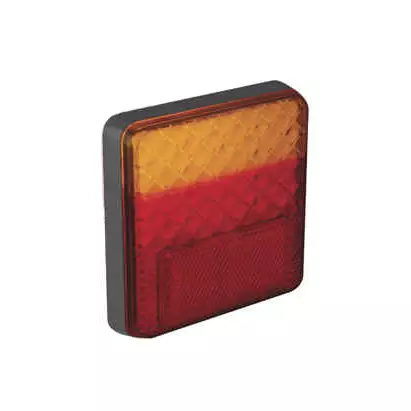LED-bakljus 12V/24V, 100x100mm ADR-godkänd - Led-bakljus - 4030120106 - 2
