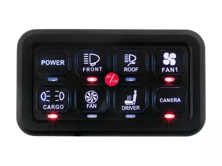 Optibeam kontrollpanel - Blixtljusramper LED - 8020107826 - 1