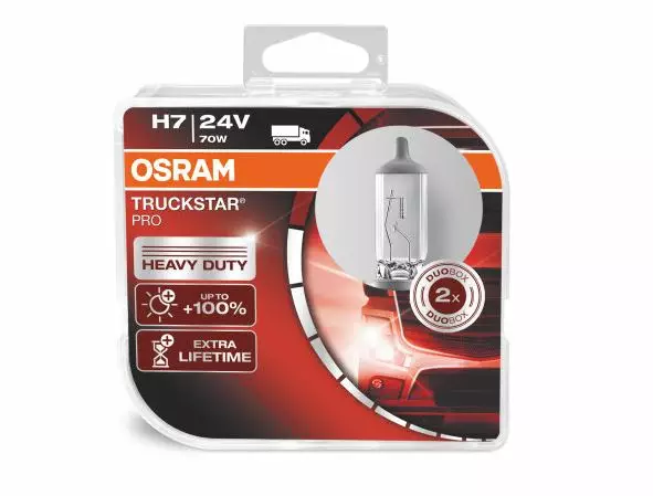 Osram H7 halogen par - H7 Halogenlampor - 4060101446 - 1