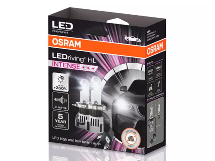 Osram HL Intense H4/H19 LED-lampa, par - LED konverteringskit - 8020107786 - 1
