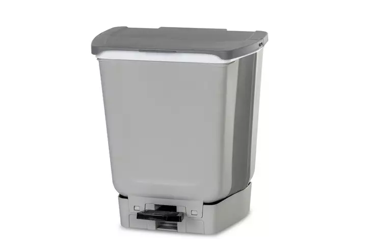 Soptunna Hopfällbar 10 liter med fotkontroll - Köktillbehör - 8020112266 - 1