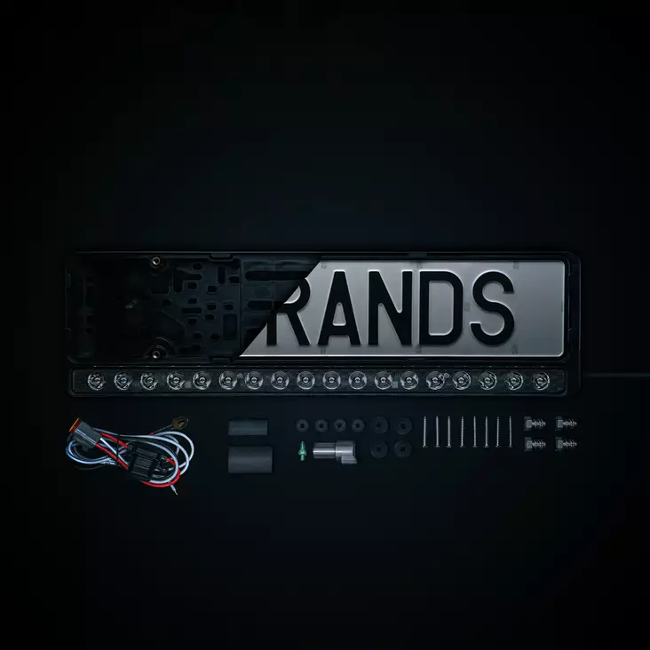 Strands Nuuk E-Line Nummerplåts LED-ramp - LED-ramper - 8020108506 - 1