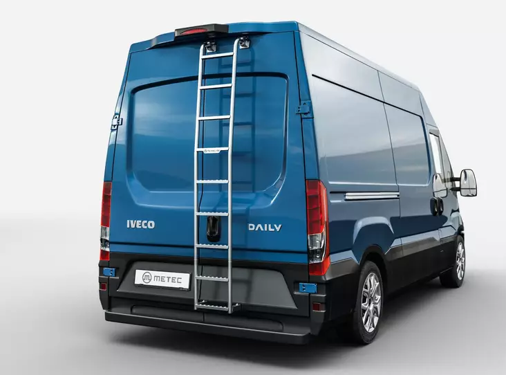 Stege bakdörr, Iveco Daily 2015-2020- - Takkorg och stege till transportbil - 8020102656 - 1